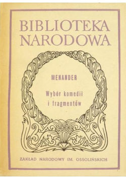 Wybór komedii i fragmentów