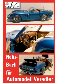 Notizbuch für Automodell-Veredler