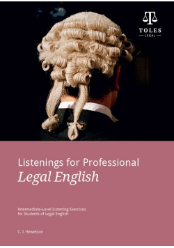 Listenings for Professional Legal English