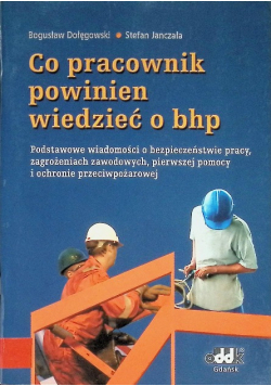 Co Pracownik Powinien Wiedzieć O Bhp