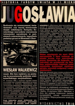 Jugosławia byt wspólny i rozpad