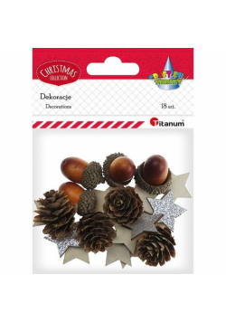 Dekoracje jesienna 18szt