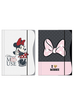 Teczka z gumką A4 Minnie Mouse mix