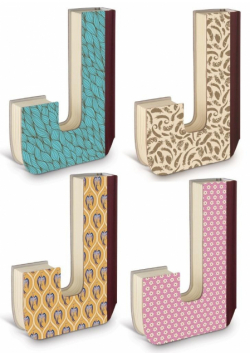 Alphabooks Notatnik litera - J