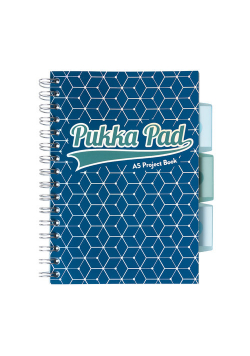 Project Book Glee A5 PUKKA PAD niebieski