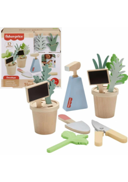 Fisher Price Zestaw Mały ogrodnik drewniany