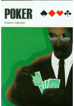 Poker: Książka z talią kart zielona