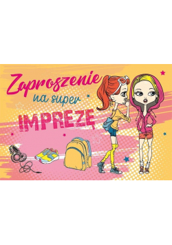 Zaproszenie Urodziny ZA-67 (10 szt.)