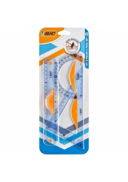 Zestaw geometryczny BIC blister 3szt.