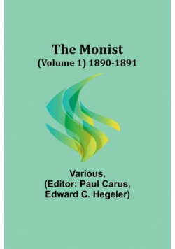 The Monist (Volume 1) 1890-1891