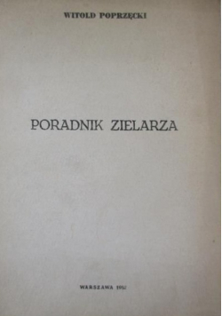 Poradnik zielarza