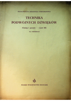 Technika podwójnych dźwięków na fortepian