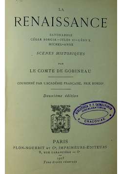 La renaissance 1903 r