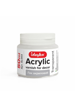 Błyszczący lakier akrylowy do dekoracji 50ml