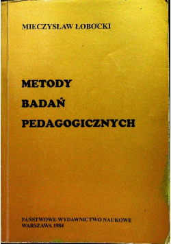 Metody badań pedagogicznych