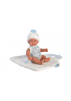 Lalka 26291 bobas chłopiec z kocykiem 26cm