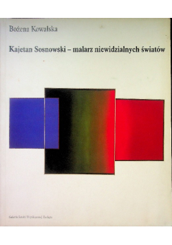 Kajetan sosnowski malarz niewidzialnych