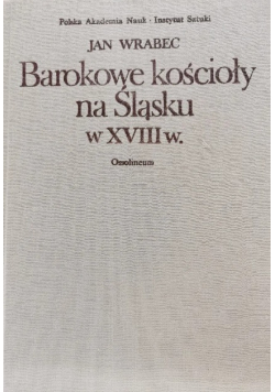 Barokowe kościoły na Śląsku w XVIII wieku