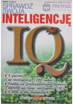 Sprawdź swoją inteligencję IQ Nr 5 - 6 / 97