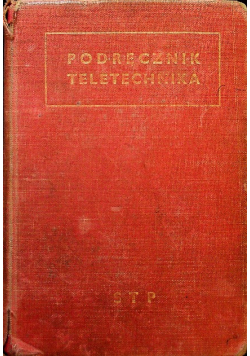 Podręcznik teletechnika 1937 r.