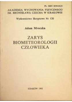 Zarys biometeorologii człowieka