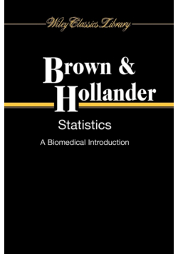 Statistics - A Biomedical Introduction P