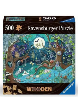 Puzzle drewniane 500 Baśniowy Las