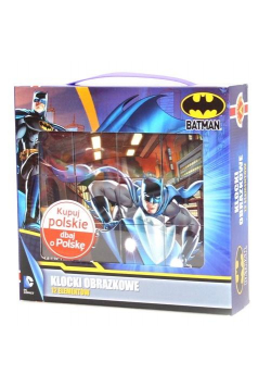 Klocki obrazkowe 12 z Okienkami - Batman ALEX