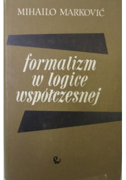 Formalizm w logice współczesnej