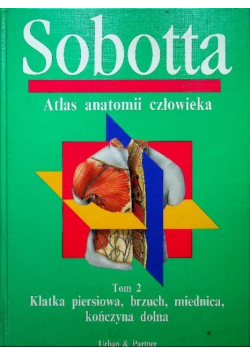 Sobotta Atlas anatomii człowieka Tom 2