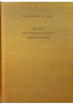 Wstęp do polarografii praktycznej