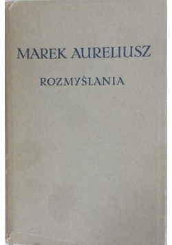 Rozmyślania Aureliusz