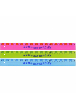 Linijka Softie Flex TB 30cm mix