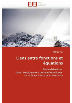 Liens entre fonctions et équations