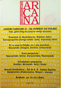 Dwumiesięcznik Arcana nr 15