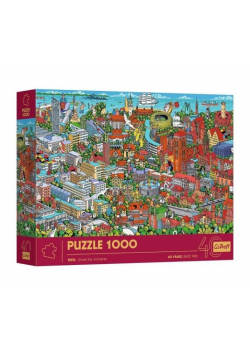 Puzzle 1000 40-lecie Trefl Trójmiasto 10924