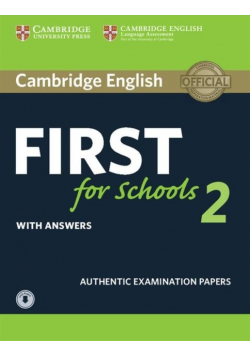 Cambridge English First for Schools 2 Student's Book with answers