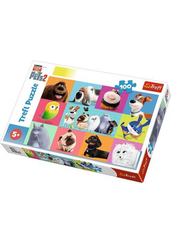 Puzzle 100 Słodkie zwierzątka TREFL
