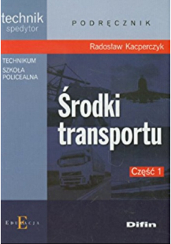 Środki transportu Część 1