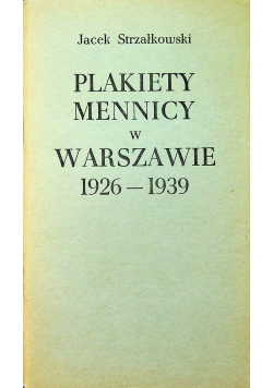 Plakiety Mennicy w Warszawie