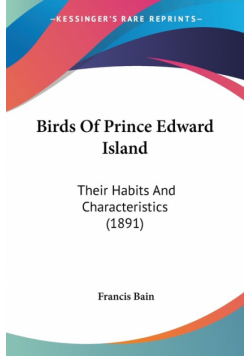 Birds Of Prince Edward Island
