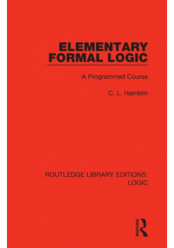 Elementary Formal Logic