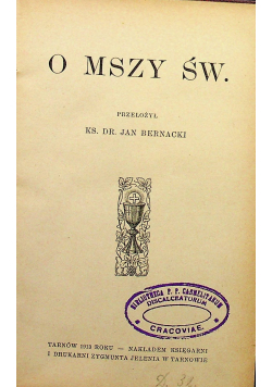 O mszy św 1911r