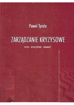 Zarządzanie kryzysowe