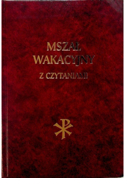 Mszał wakacyjny z czytaniami