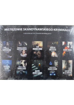 Mistrzowie Skandynawskiego Kryminału X tomów