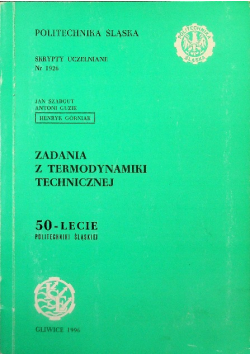 Zadania z termodynamiki technicznej