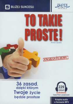 To takie proste!, Audiobook