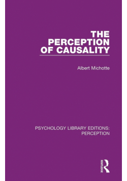 The Perception of Causality