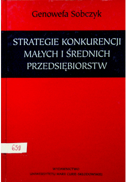 Strategie konkurencji małych i średnich przedsiębiorstw